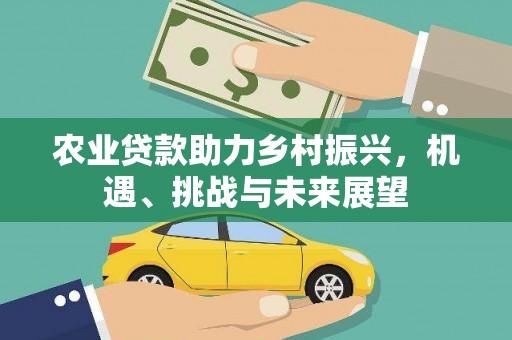 杨浦农业贷款助力乡村振兴，机遇、挑战与未来展望