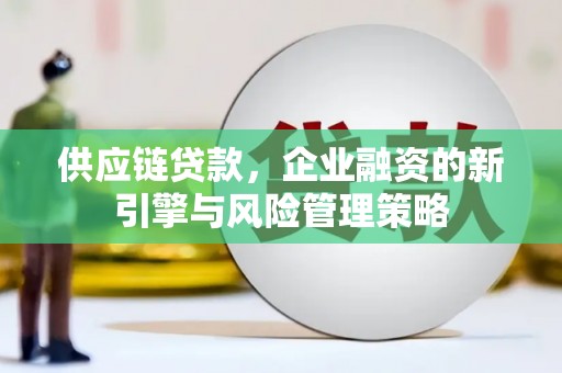 杨浦供应链贷款，企业融资的新引擎与风险管理策略