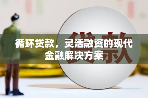 杨浦循环贷款，灵活融资的现代金融解决方案
