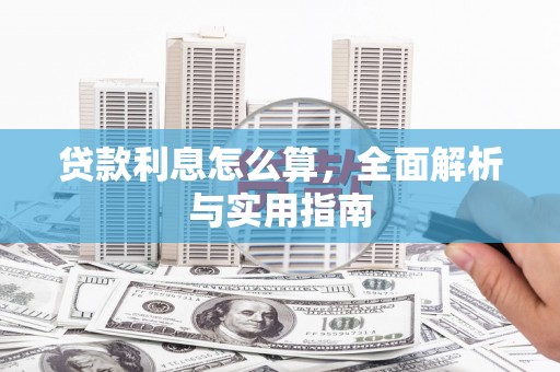 杨浦贷款利息怎么算，全面解析与实用指南