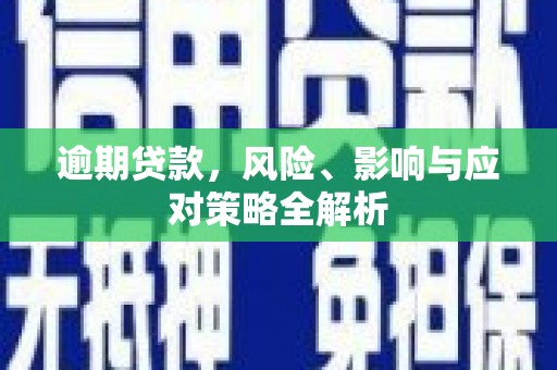 杨浦逾期贷款，风险、影响与应对策略全解析