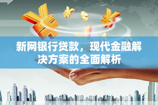 杨浦新网银行贷款，现代金融解决方案的全面解析