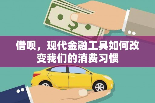 杨浦借呗，现代金融工具如何改变我们的消费习惯